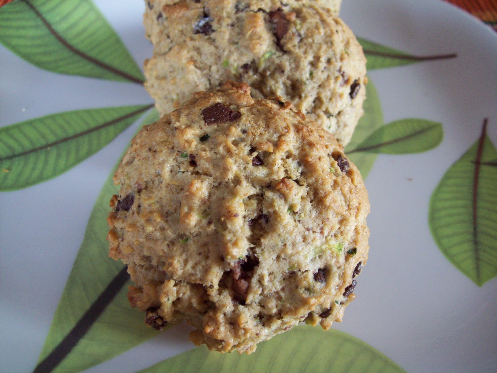 Biscuits santé aux Zucchinis et chocolat Miam ! Des biscuits