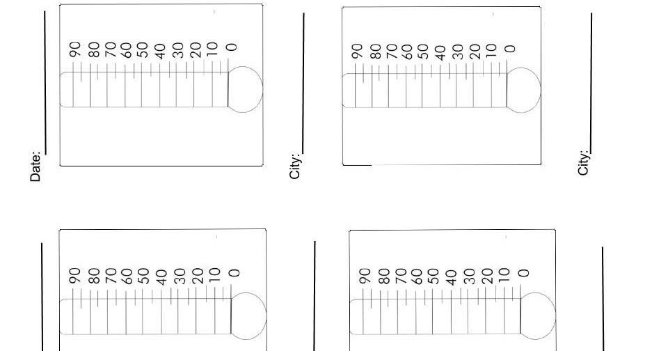 Explode in Love: Teaching Tools: Thermometer Worksheet