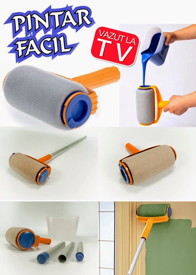 Kedai Am Kedai Online Serbaneka Produk 140 Roller Paint Isi Cat Dlm Roller Shj Tak Perlu Tray Lg No Drip Or Splatter