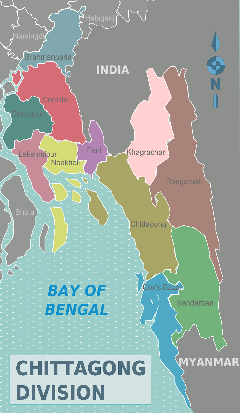 Zip Code Map Bangladesh