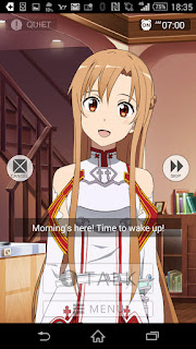 Aplikacja Wake Me Up Asuna