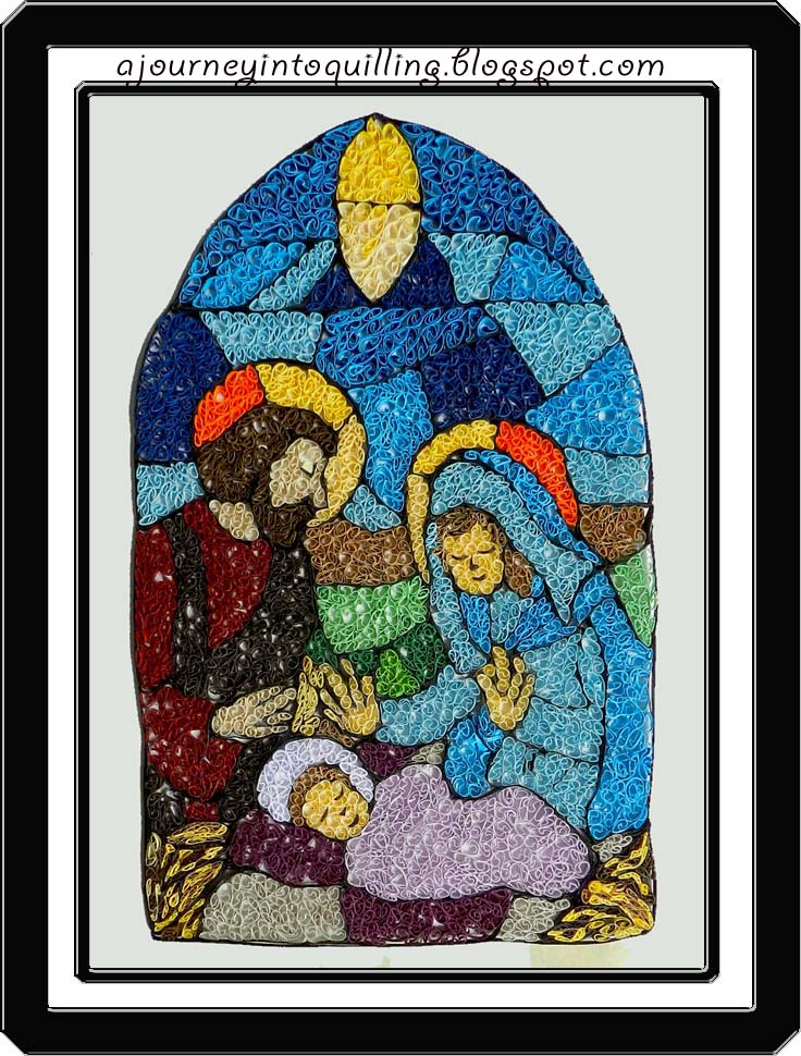 A Journey into Quilling & Paper Crafting Christmas Quilling Quilled