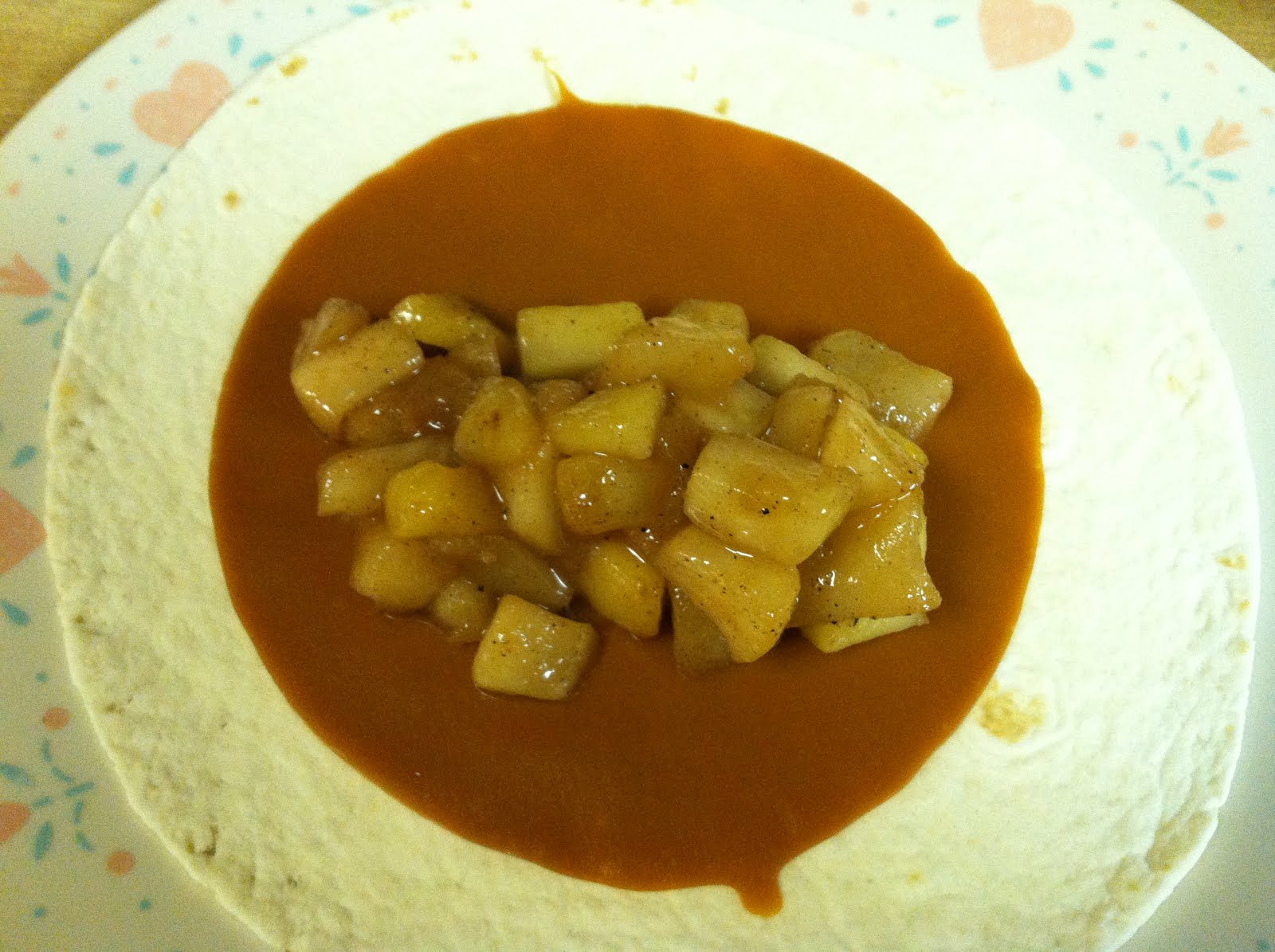 Spryte's Place Caramel Apple Enchiladas