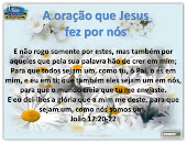 A oração que Jesus fez por nós