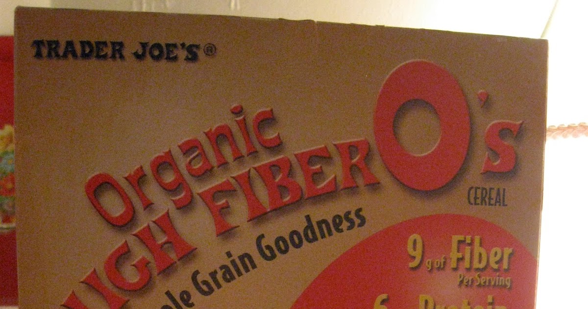 Trader Joe's Organic High Fiber O's Cereal