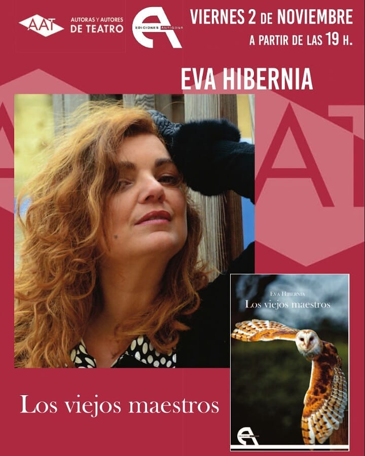 LOS VIEJOS MAESTROS, de Eva Hibernia. Firma de Libros