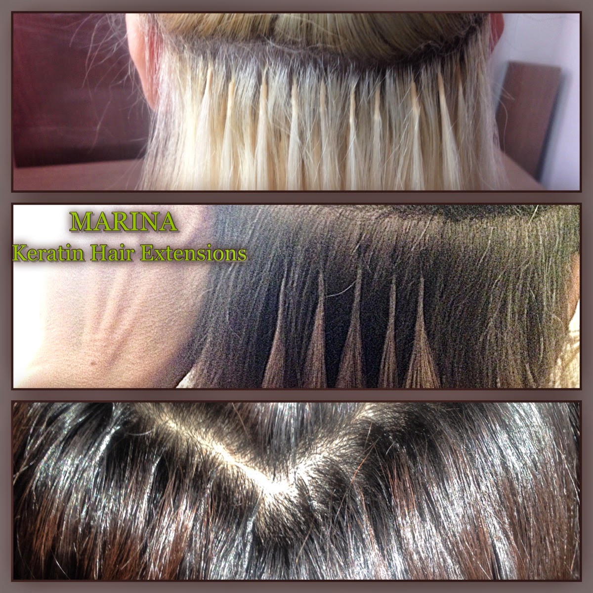 Keratin Bonded Hair ExtensionsMicro Rings Hair Extensions