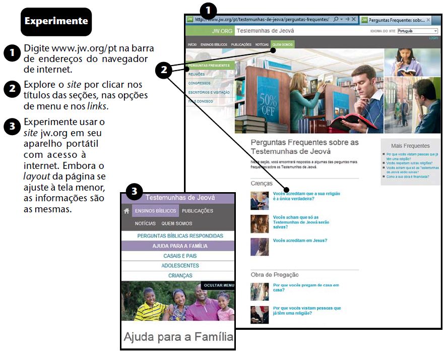 Você pode acessar JW.org usando este link:
