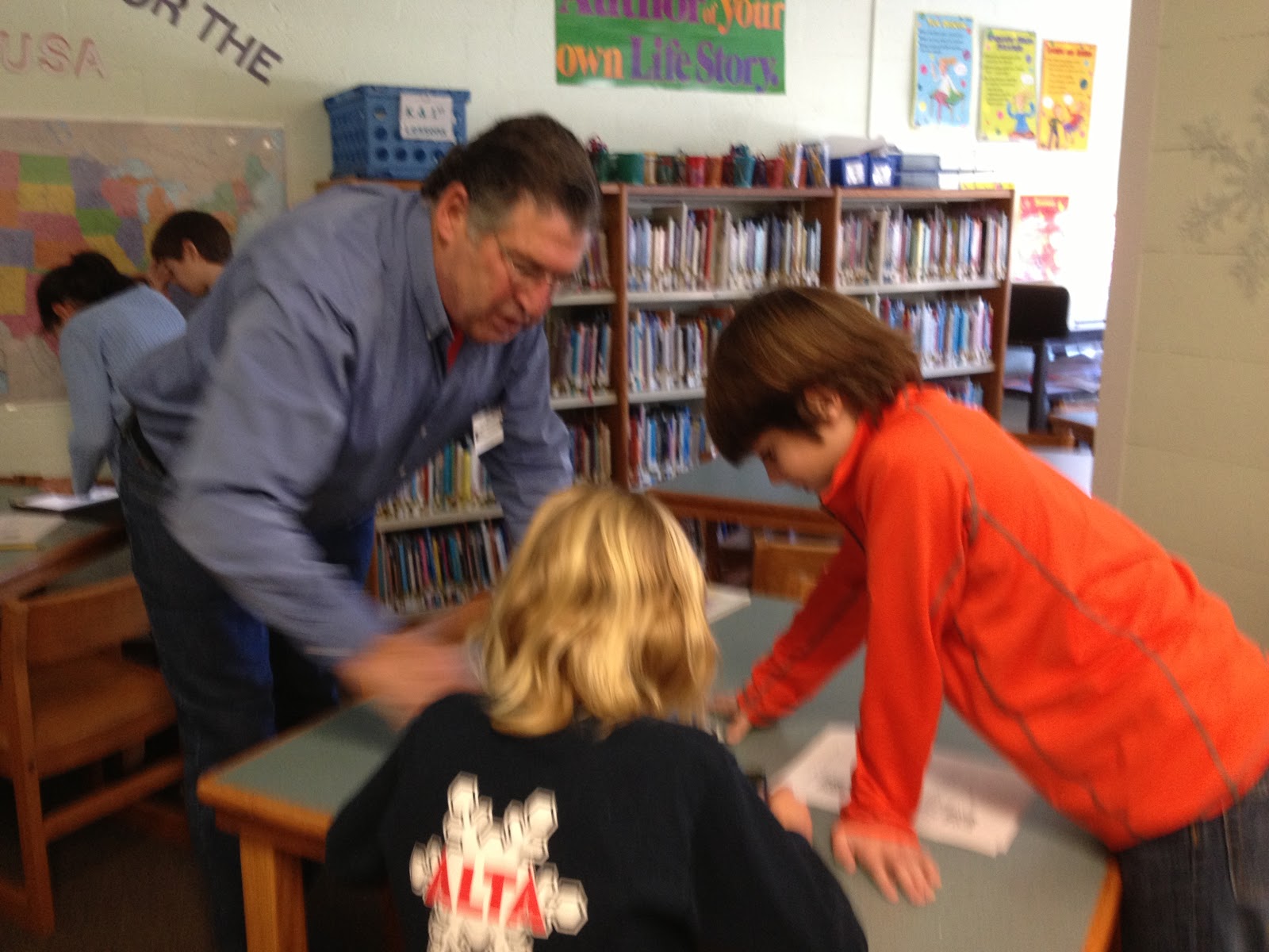 Memorial Elementary's Specialist Spot: Busy, Busy in the Library and