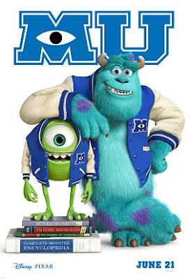Monsters U Poster Monsters U Poster
