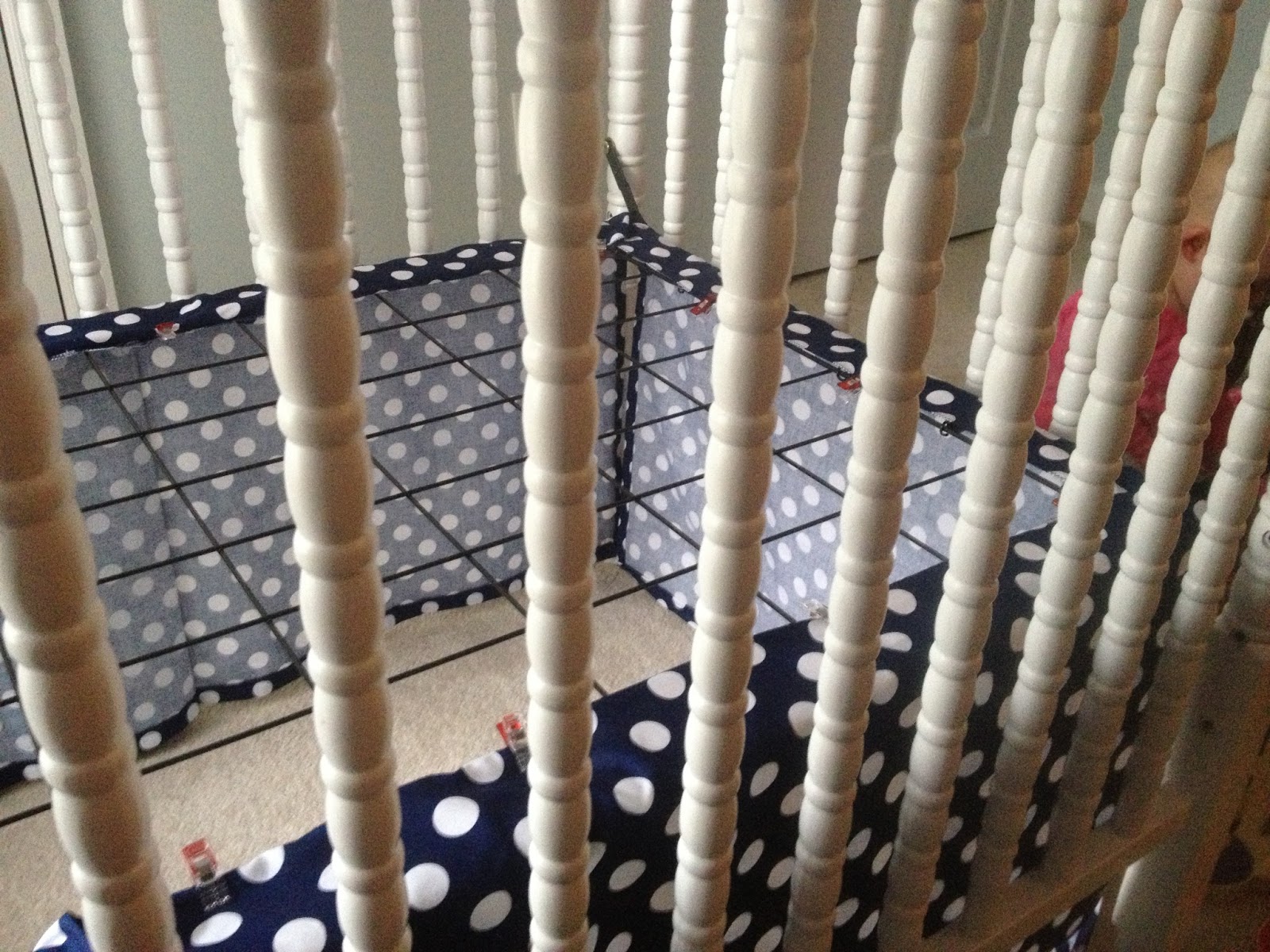 We Are Sew Happy Quick And Easy Adjustable Pleated Crib Skirt