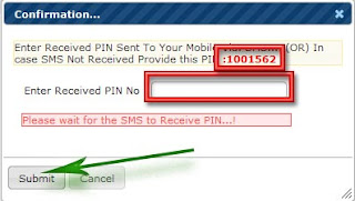 bsnl confirmation pin number