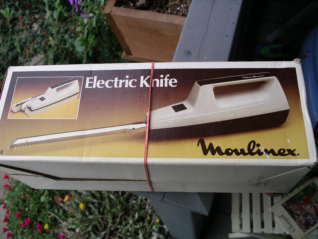 Wipe Away The Mist Bygone Times Moulinex Carving Knife