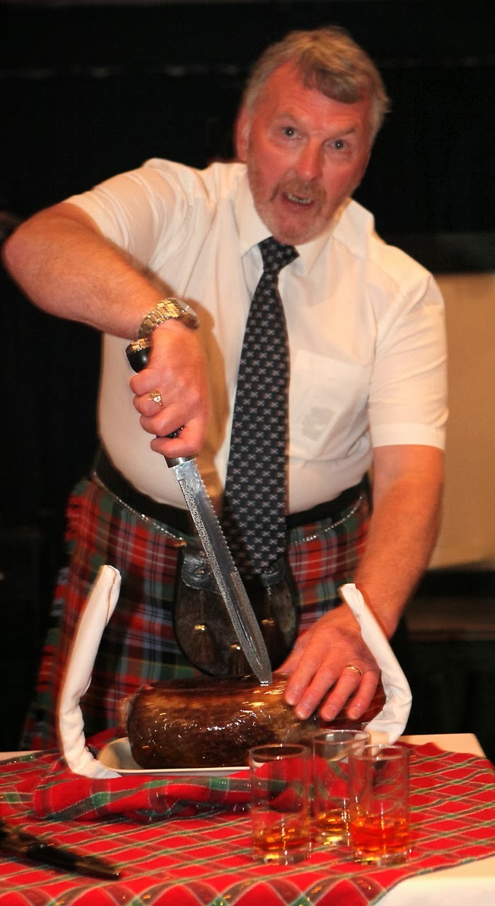 Brian Goldie Tae a Haggis ! Toasts and Recitations