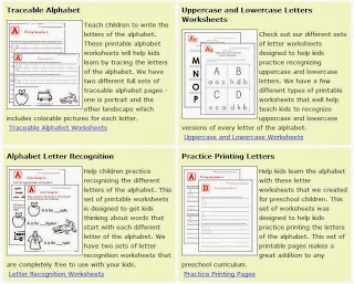 Handwriting Worksheets Kids