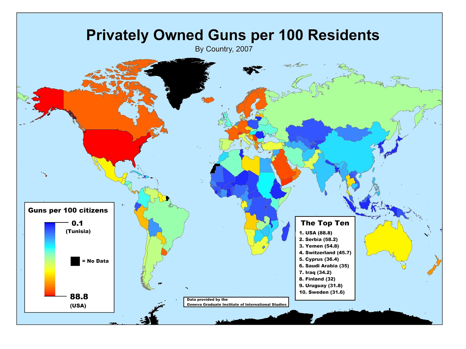 private gun ownership map