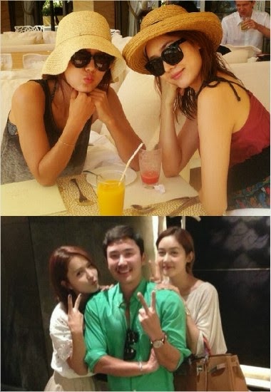 Sung Yu Ri dan Lee Jin Menikmati Liburan Mereka di Bali