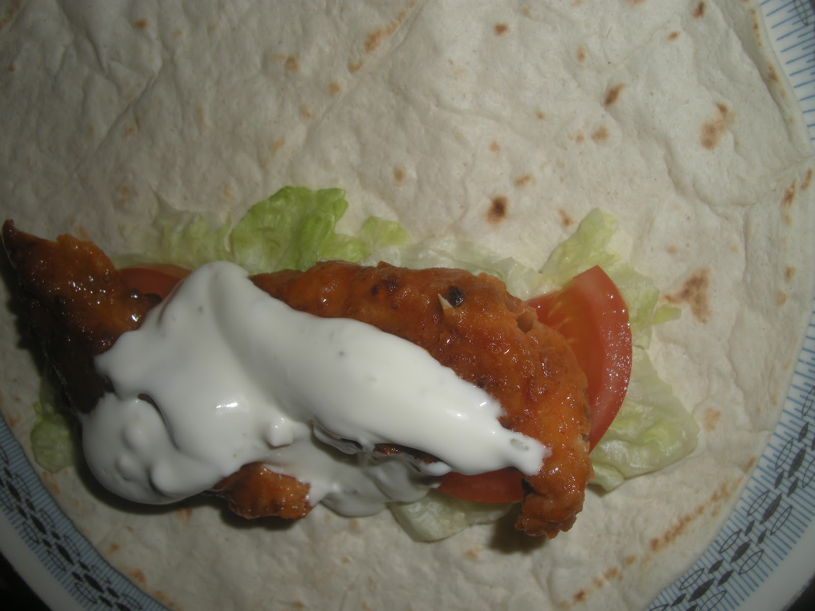 Sorieya's Homemade Cooking Buffalo chicken wraps & Buffalo chicken