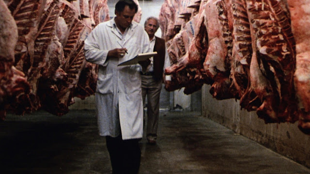 Slaughterhouse meat
