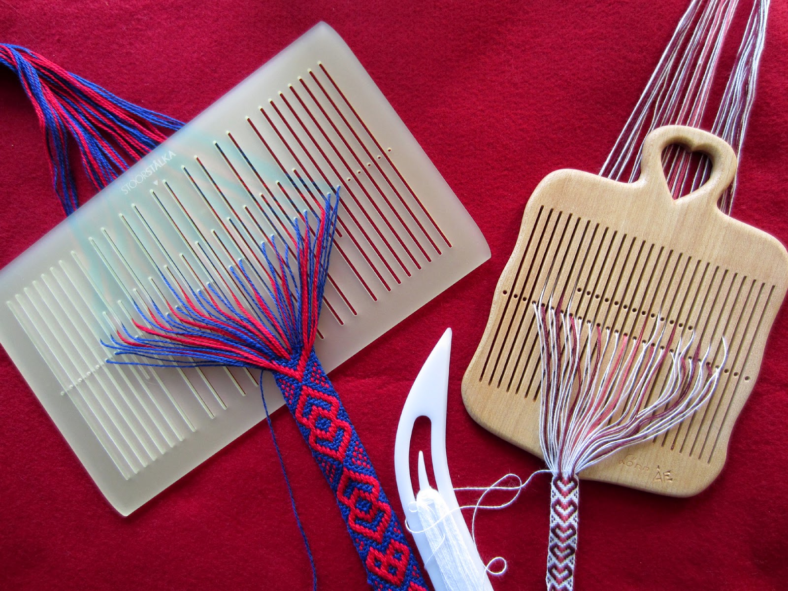 Durham Weaver Weaving Hearts