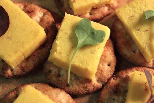 PUMPKIN SUN - 100% PLANT-BASED, DAIRY-FREE, VEGAN CHEESE ALTERNATIVE