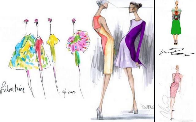 spring 2013 fashion illustration