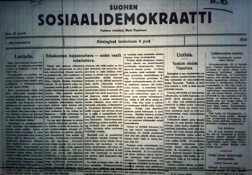 Suomen Sosialidemokraatti 6.5.1918
