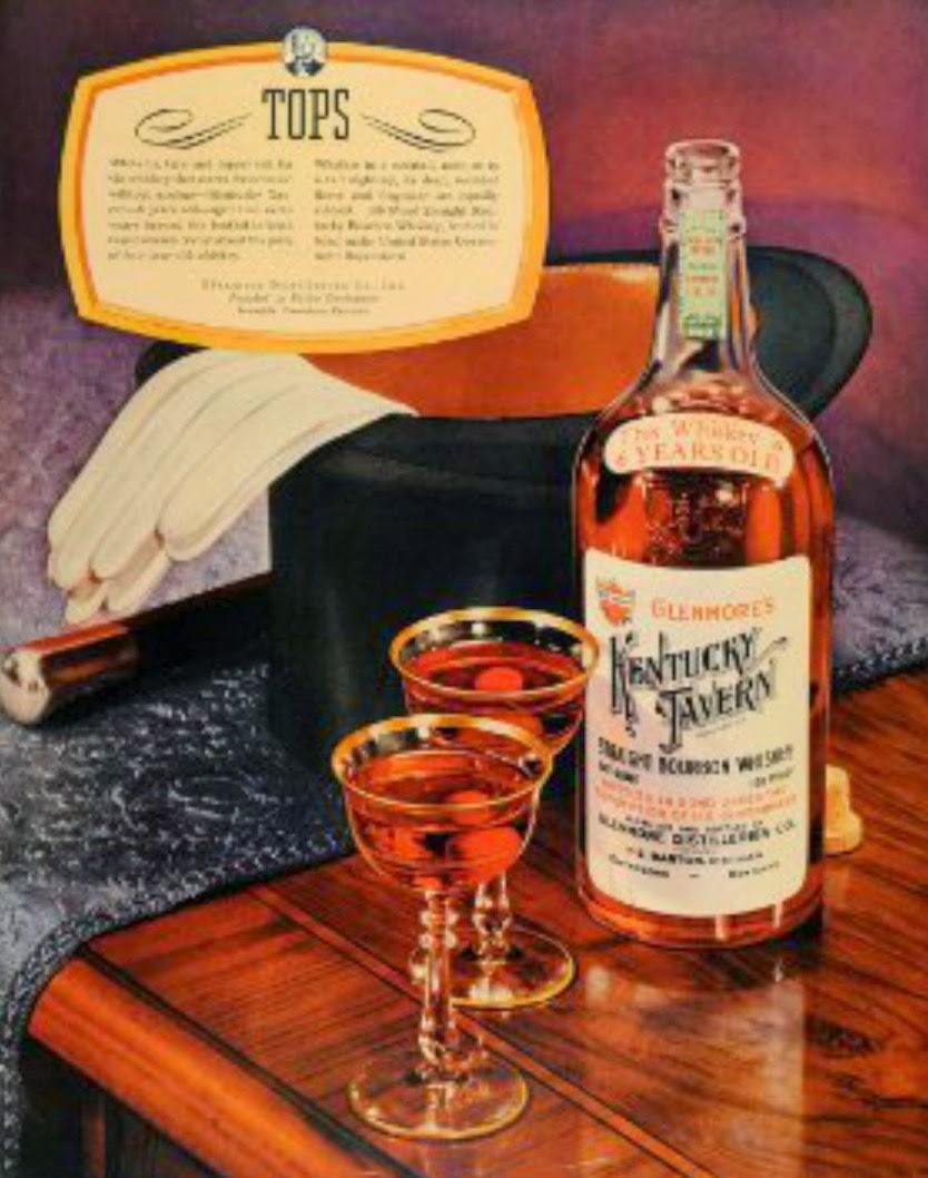 Throwback Thursdays 1936 Glenmore Distilleries Kentucky Whiskey Ad