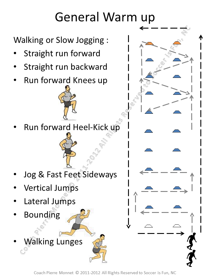 Soccer is Fun Time to Warmup...