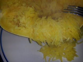 How to cook spaghetti squash in the microwave or oven.
