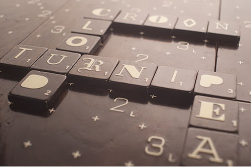 La tipografia de Scrabble