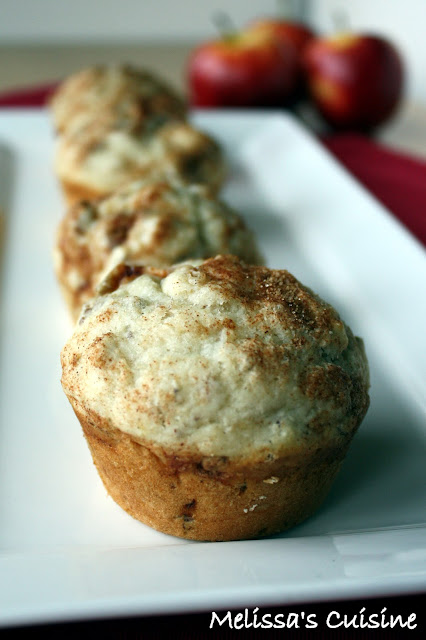 Melissa's Cuisine: Apple Cinnamon Muffins