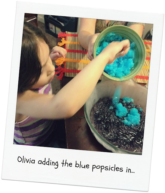 Make a Bowl full of slushies for a kids birthday party