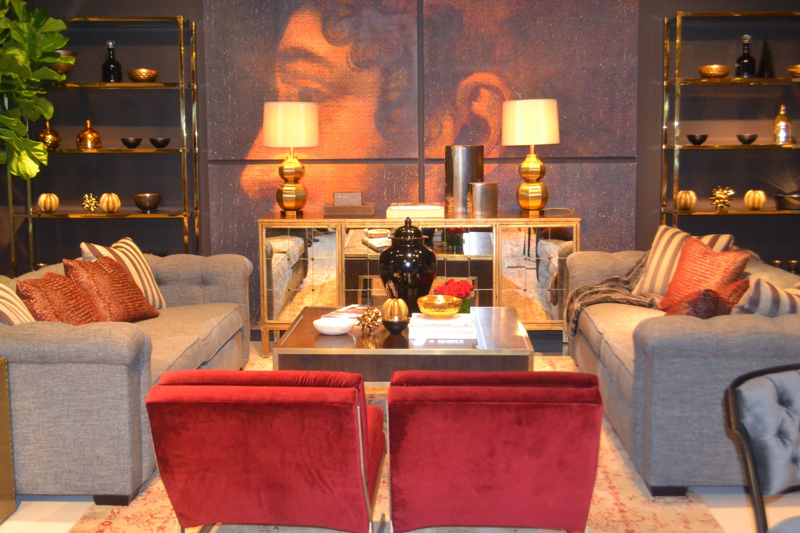 Bernhardt's Fall Collection showcased a stunning display of quality