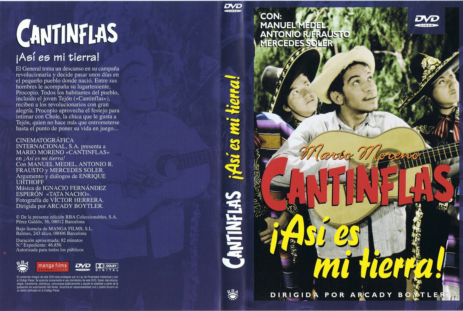 Cantinflas 1937 - Asi Es Mi Tierra Dvdrip Latino