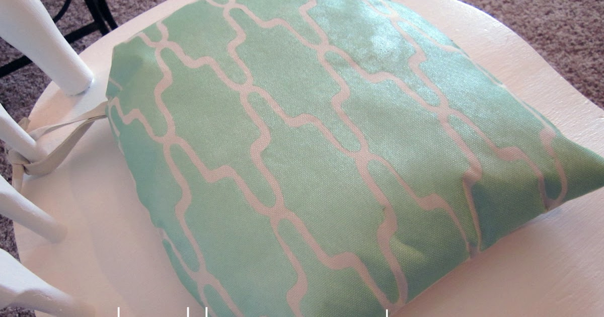 Made on Main Craft Confessions DOLLAR STORE CHAIR CUSHION