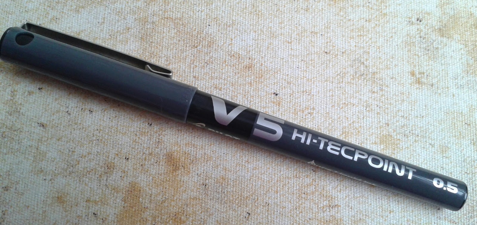 Pen Collection geekery: Pilot V5 Hi-Tecpoint Liquid Ink Rollerball