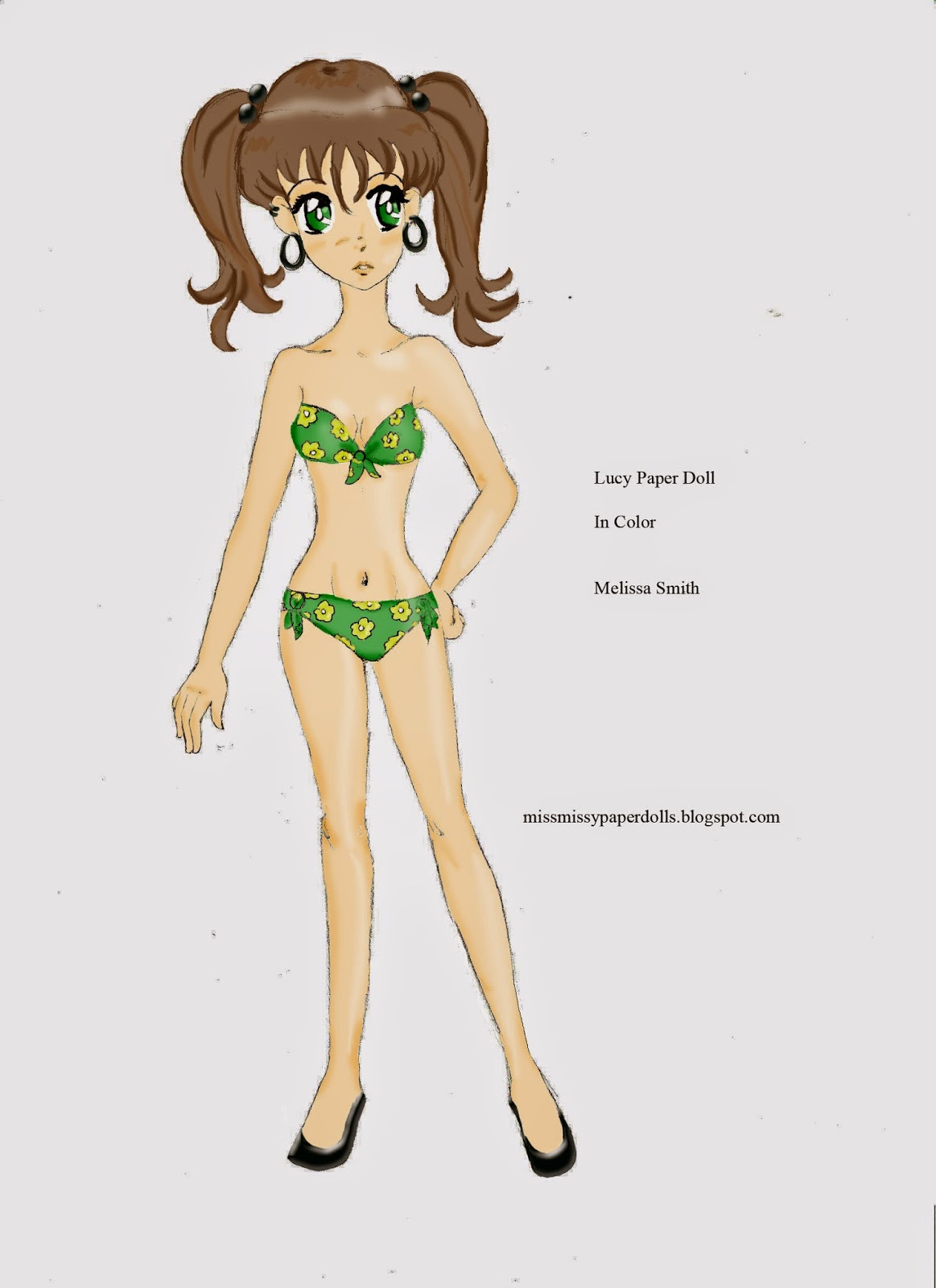 Miss Missy Paper Dolls: Introduction and Doll Base