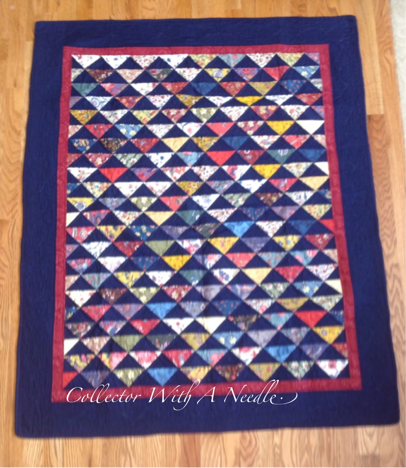 Collector With A Needle Dutch Quilt Reproductions