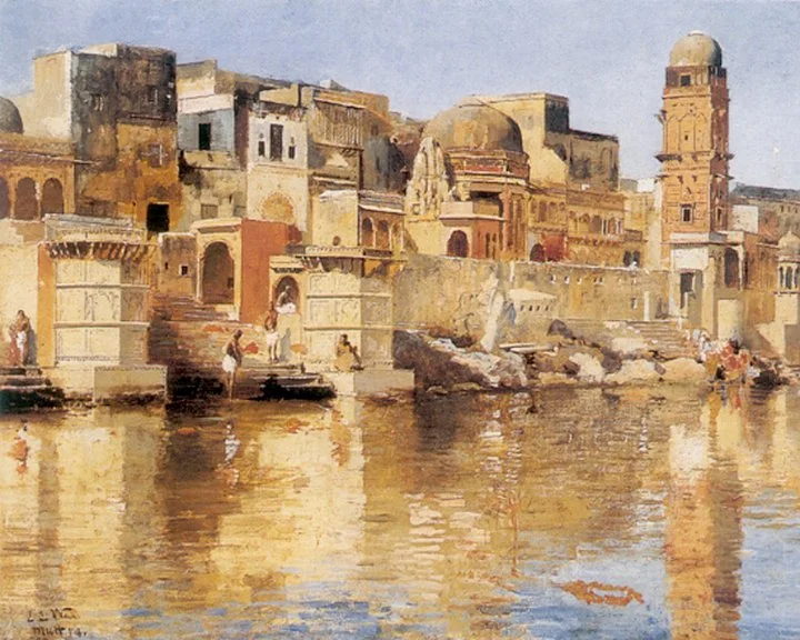 Edwin Lord Weeks 1849-1903 | American Academic painter | Oriental scenes