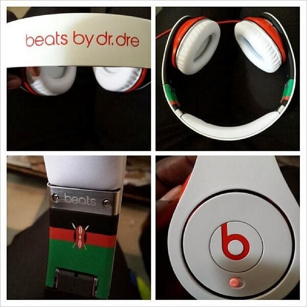 PHOTO Kenya 7s Receive Customized beats by dr.dre Nairobi Wire