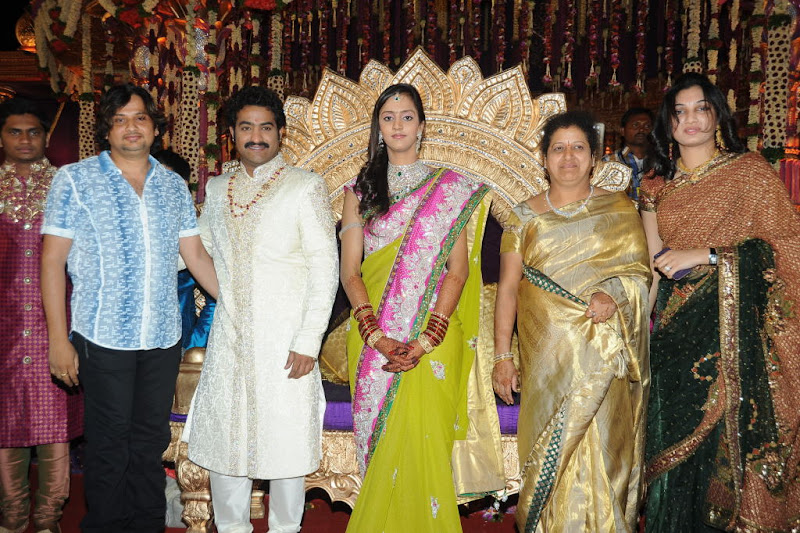Celebrities  Jr NTR  Pranathi s Marriage hot images