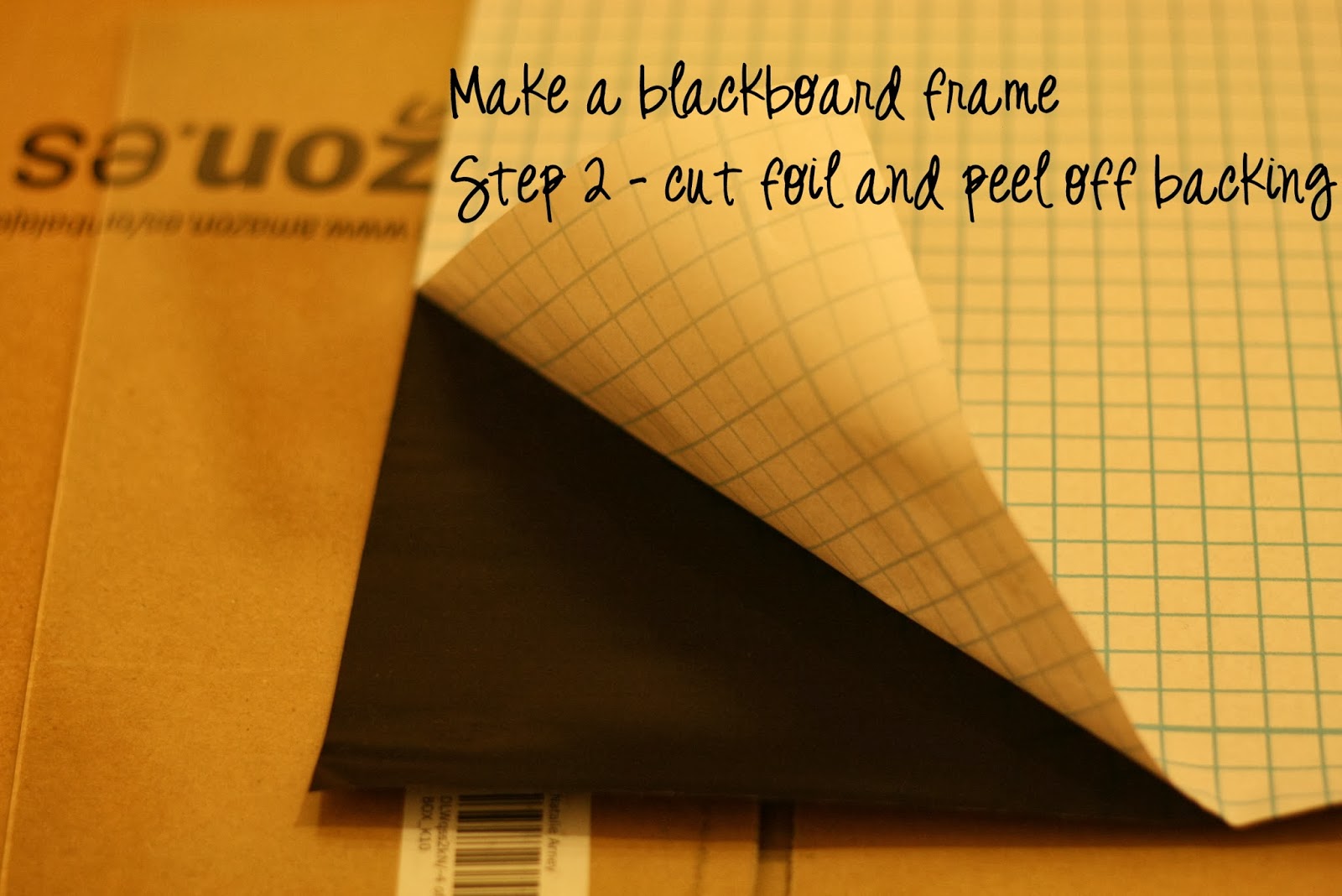 Make DIY Blackboard Frame