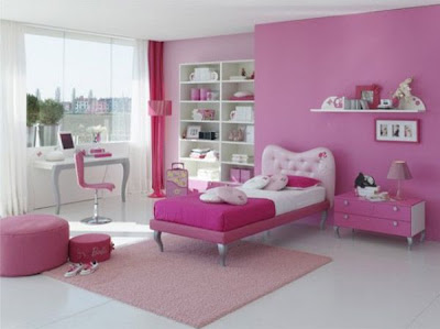 The Interior Design Of The Bedroom Of Teenage Girls , Home Interior Design Ideas , http://homeinteriordesignideas1.blogspot.com/