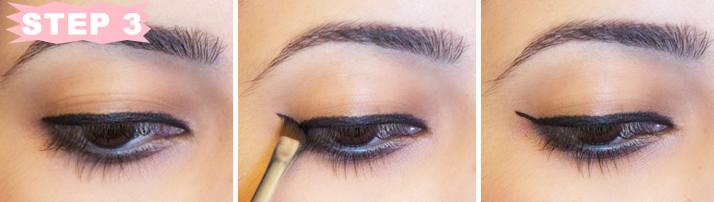 Tutorial: Winged Eyeliner Step By Step by Le Beauty Girl