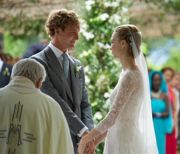 Religious wedding ceremony of Pierre Casiraghi and Beatrice Borromeo