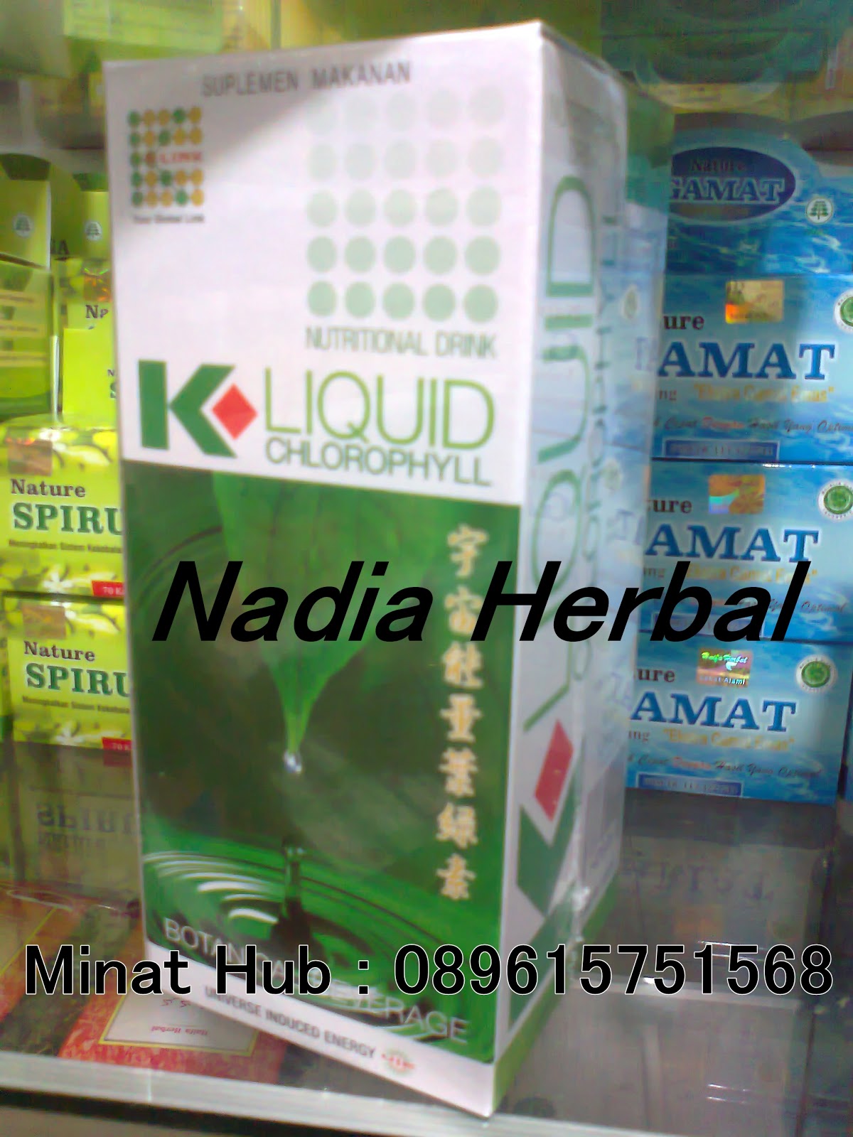 Nadia Herbal KLIQUID CHLOROPHYLL