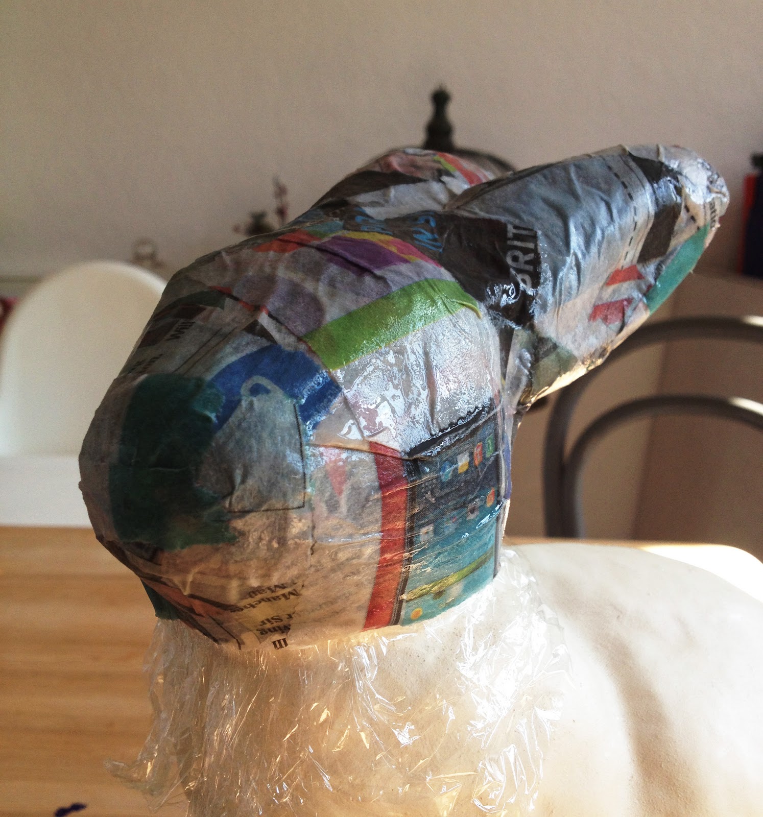 List 90+ Background Images Paper Mache With Wallpaper Paste Completed