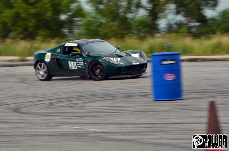 Dodging Cones SMSA Gymkhana Round III POWAA Garage