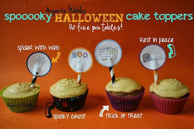 Spooky Halloween Cupcake Toppers Free Printable from www.anyonita-nibbles.com